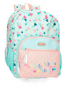 MOCHILA ADAP. 40CM. ROLL ROAD QUEEN OF HEARTS